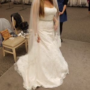 David's Bridal wedding dress
